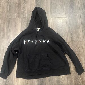 H&M Black Zip-Up Hoodie